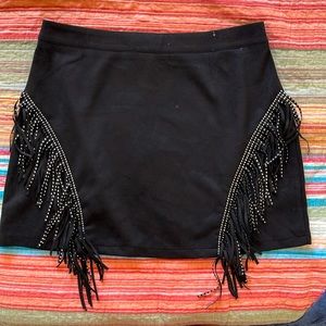 Fringe skirt